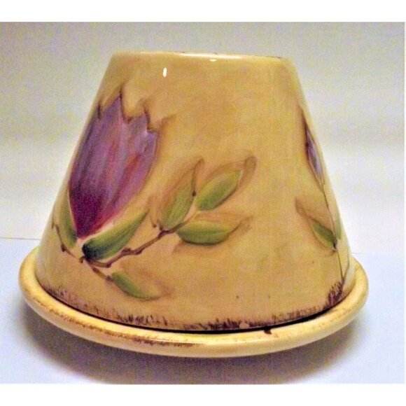 Yankee Candle Large Jar Candle Shade and Plate blossoms branches - Picture 3 of 9